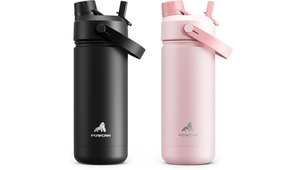 Spillproof Kids Water Bottles That Keep Travel Snacks Out 8 leakproof 18oz kids bottles