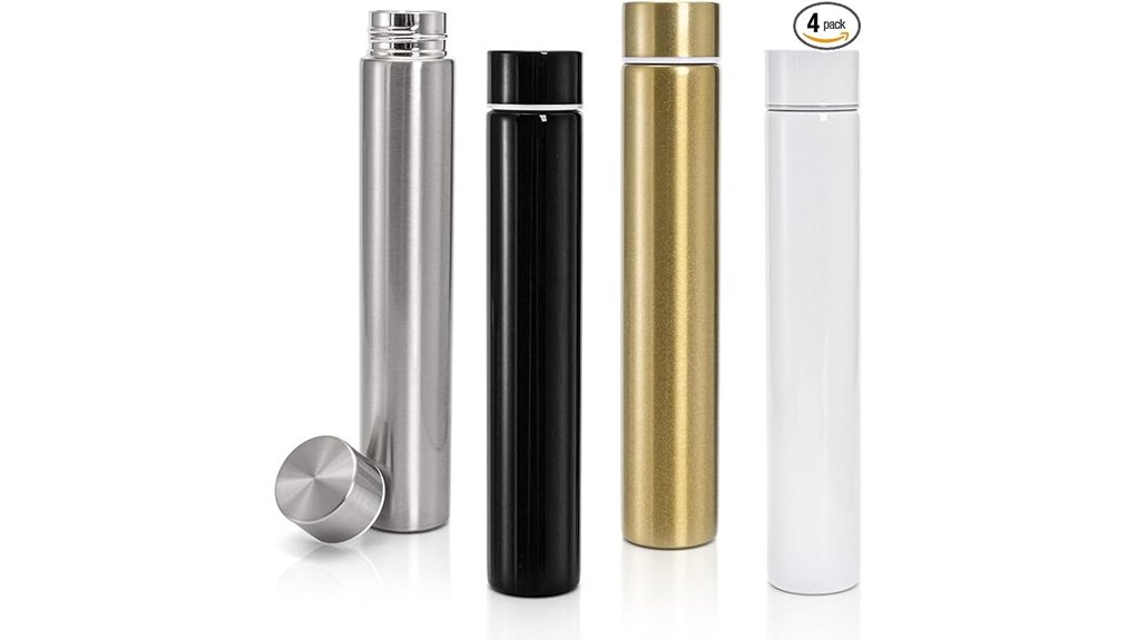 leakproof 9 5oz steel bottles