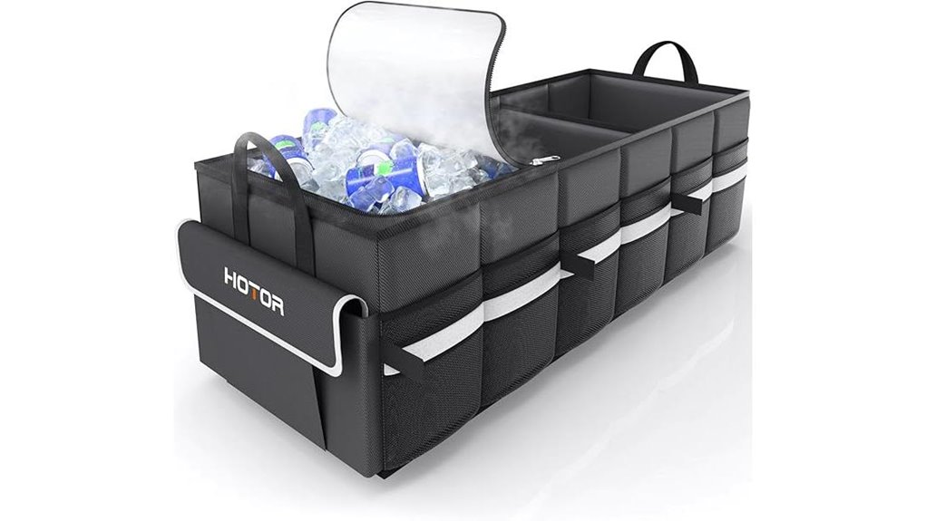 Trunk Luggage for Multi‑Stop Itineraries Keep Neat 5 leakproof collapsible trunk organizer