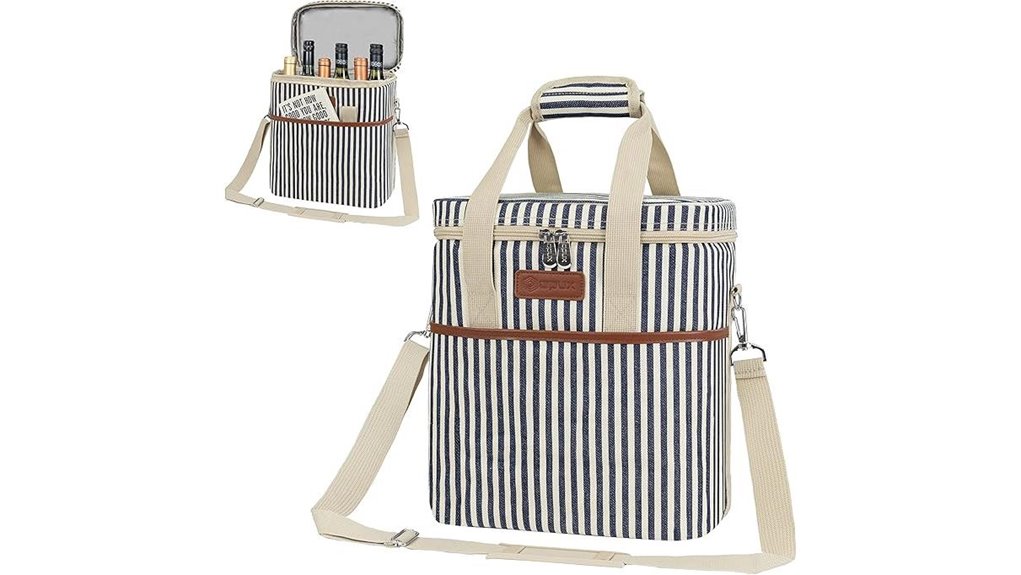 Best Insulated Wine Totes to Keep Your Picnic Sip Fresh 6 leakproof insulated wine tote