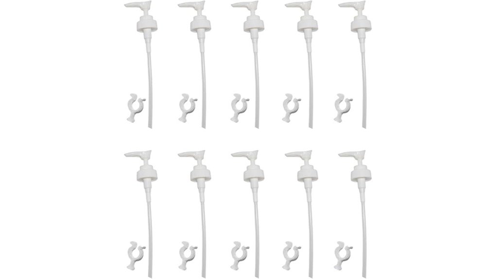 Top Leakproof Pump Bottles for Travel Shampoo (Lockable Pumps) 12 leakproof lockable gallon pump