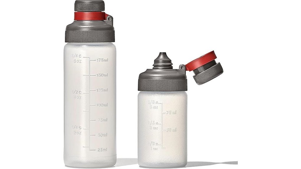 Leakproof Travel Bottles (Squeeze-Proof Caps) That Won’t Leak 3 leakproof oxo outdoor bottles
