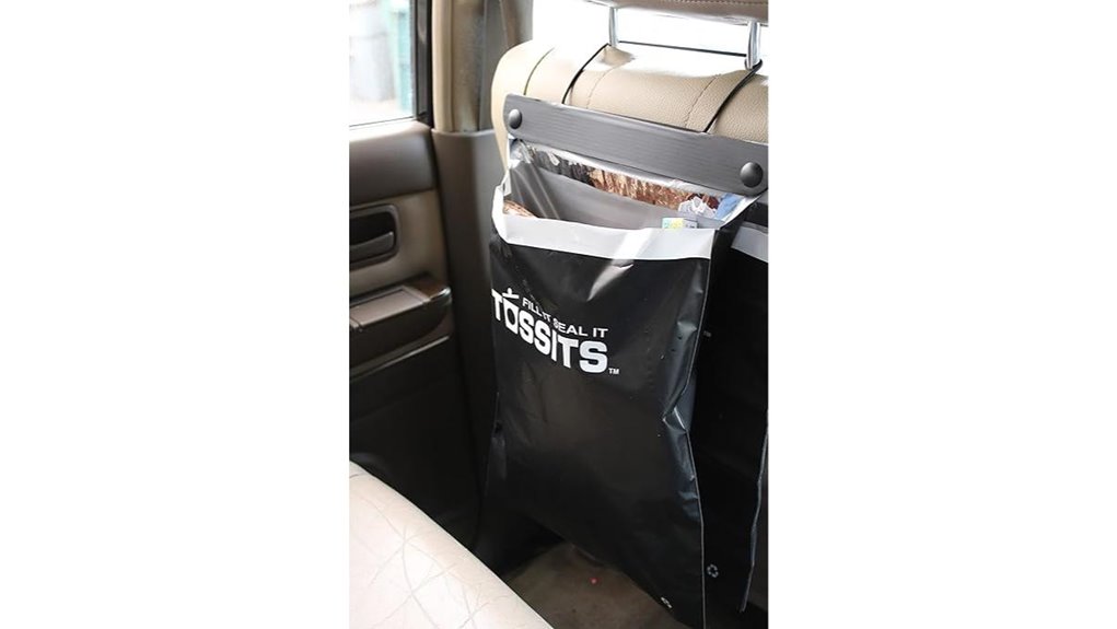 leakproof recycled car trash