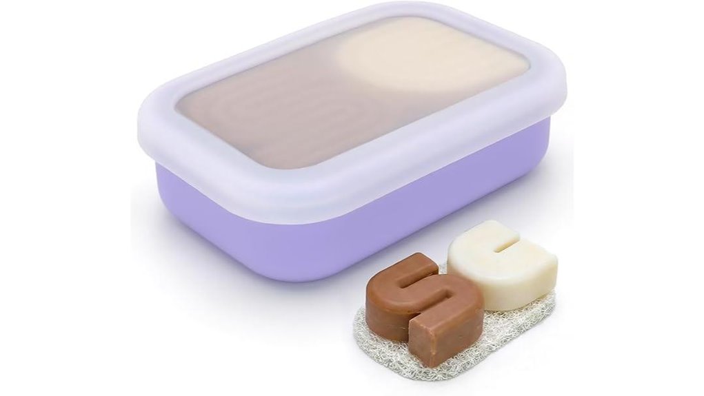 leakproof silicone shampoo holder