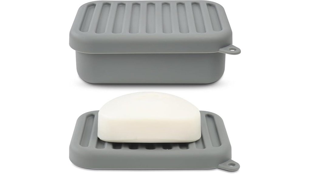 leakproof silicone soap case