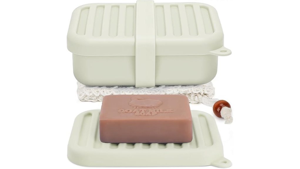 leakproof silicone soap case
