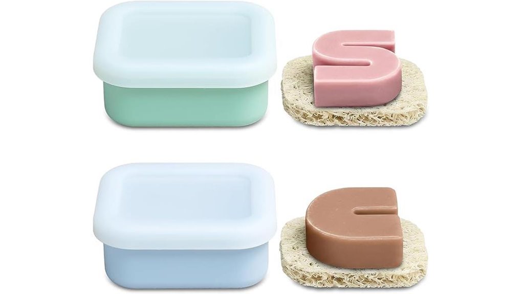 leakproof silicone soap case