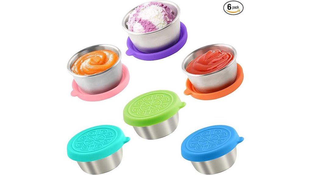 Leakproof Condiment Containers: Top Defense for Travel Lunch 7 leakproof stainless steel salad