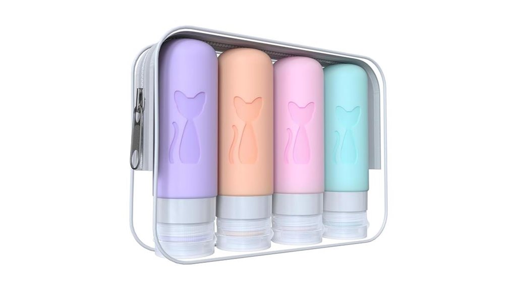 leakproof tsa approved 3oz refillable