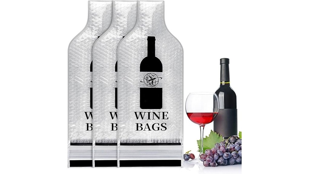 Wine Bottle Protectors That Keep Glasses Safe on the Move 2 leakproof wine travel sleeves