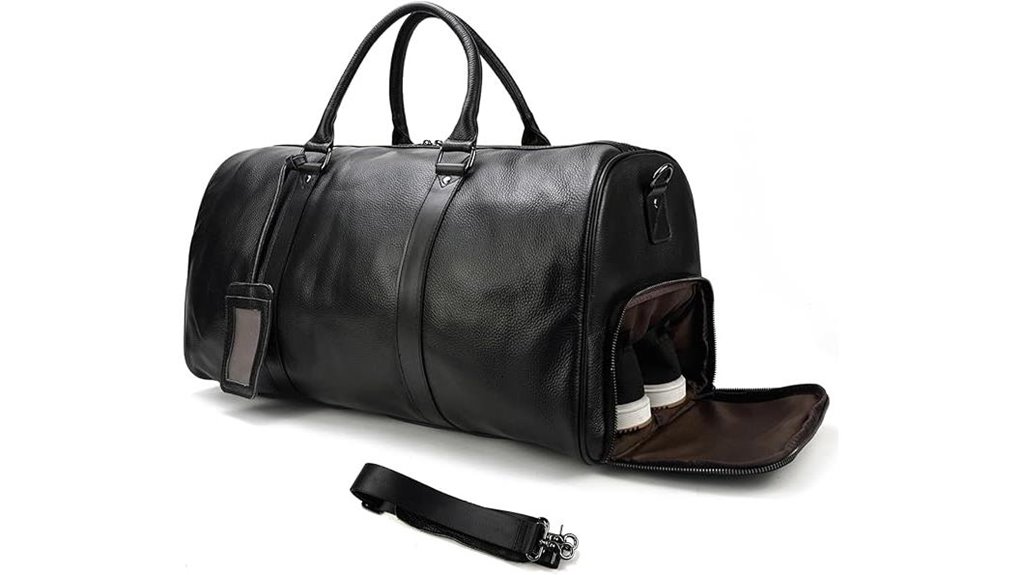 Top Leather Duffle Bags Worth a Trip 9 leather duffel for shoes