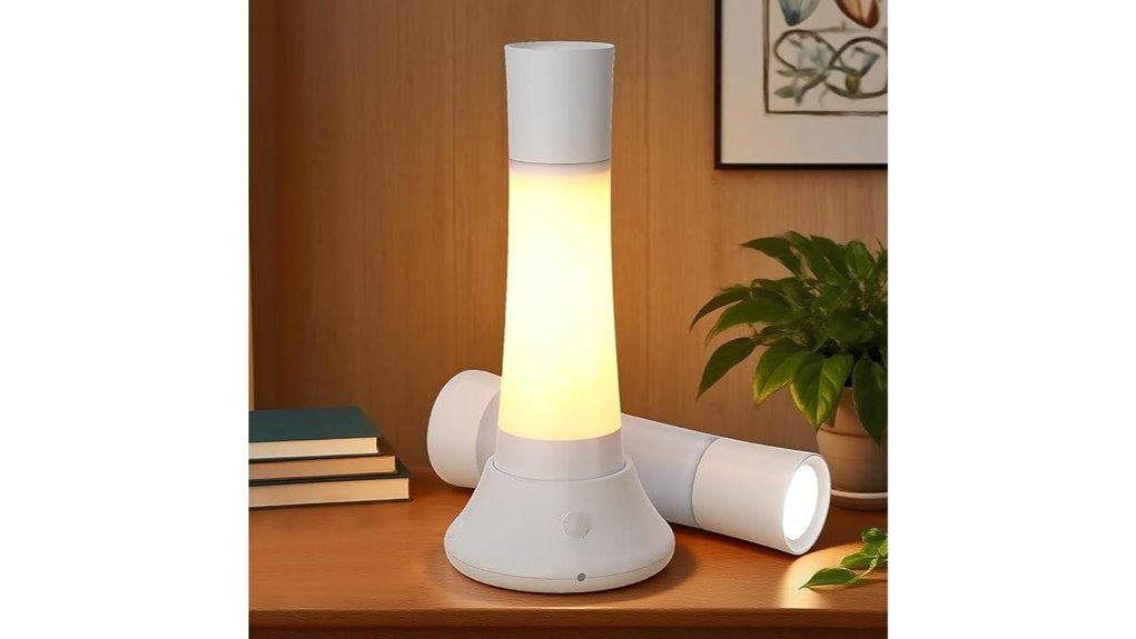 Bedside Motion Sensor Light (Rechargeable) That Keeps You Safe 2 led multi color rechargeable light