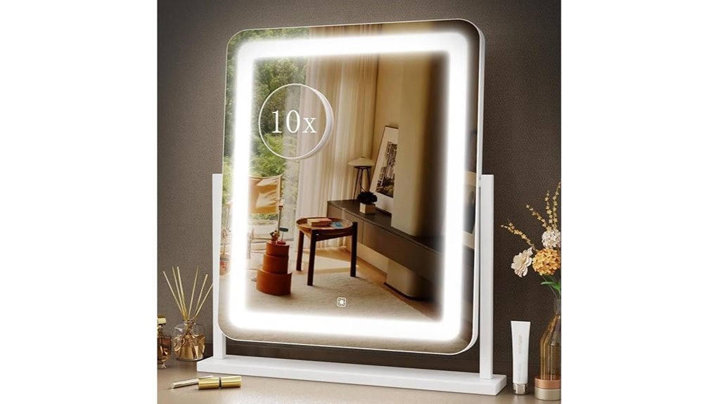 led vanity 10x rotating