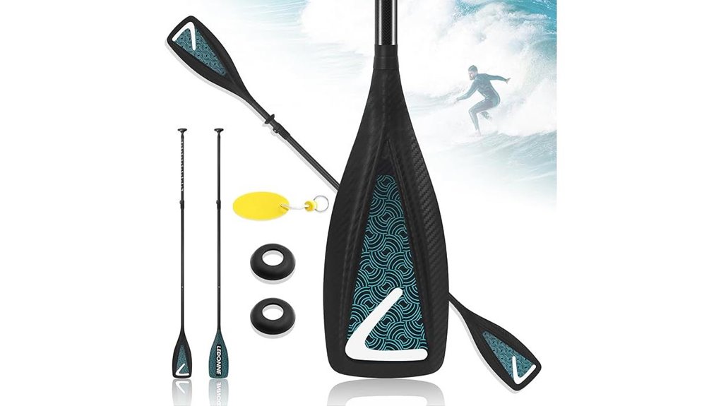 Top Kayak Paddles That Deliver Smooth Rides and Endurance 12 ledonne 4 piece carbon paddle