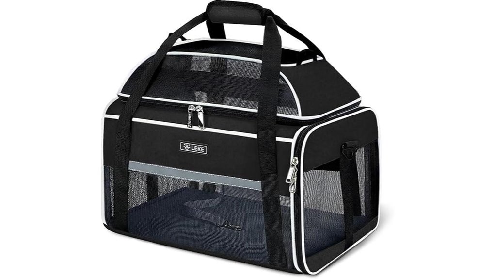 lekereise airline approved pet carrier