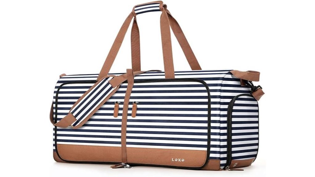 Weekender Bags for Road Trips with Big Opening & Easy Pack 15 lekesky 80l foldable duffle