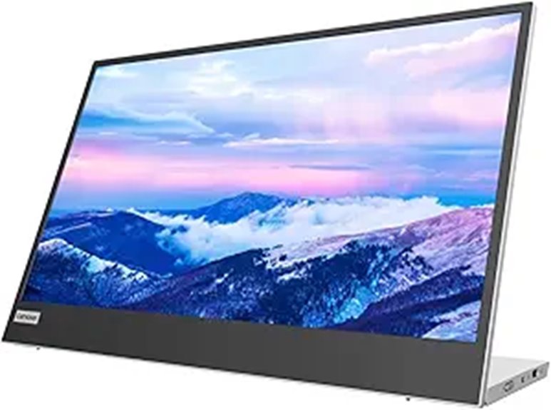 Portable Monitor (Thin, USB‑C) That Makes Your Workspace Chic 10 lenovo 15 6 inch fullhd monitor