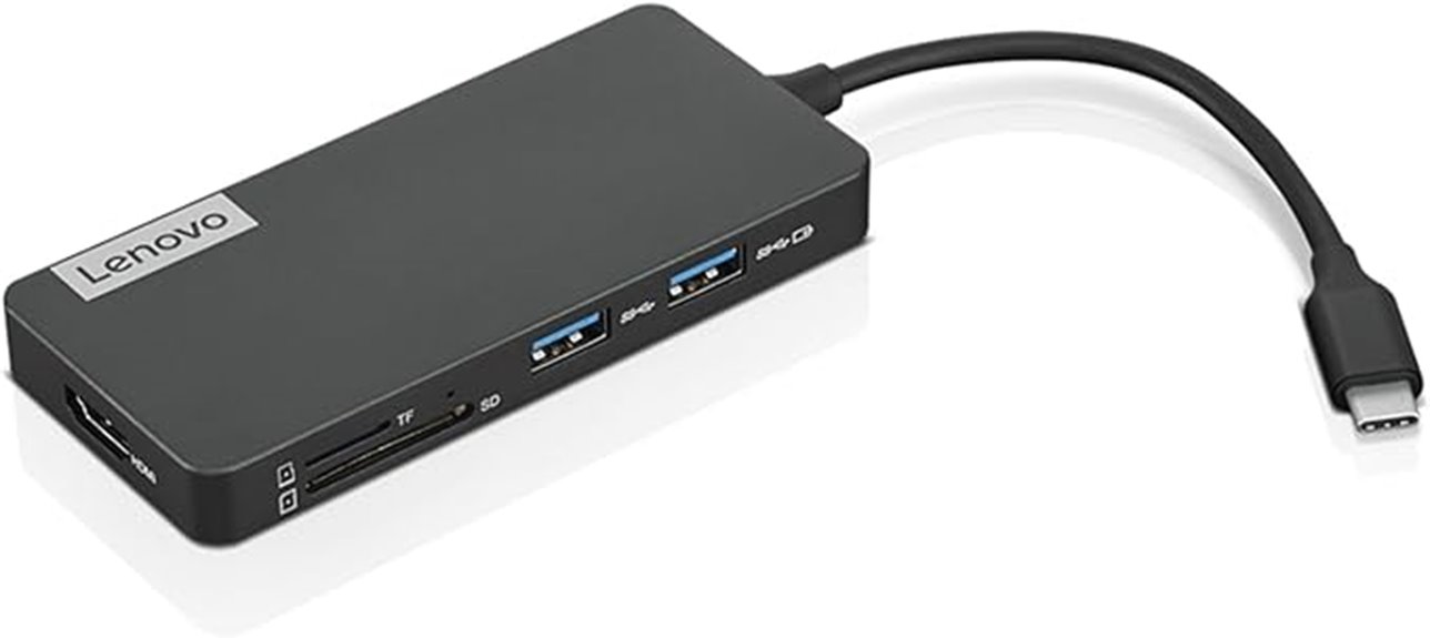 lenovo 7 in 1 4k hub