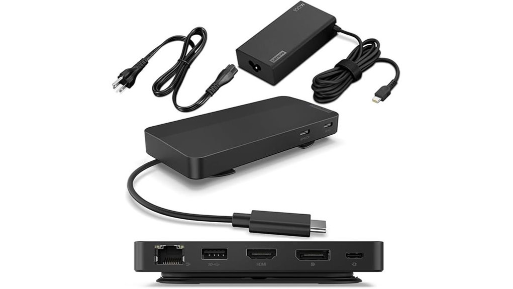 lenovo dual display travel dock