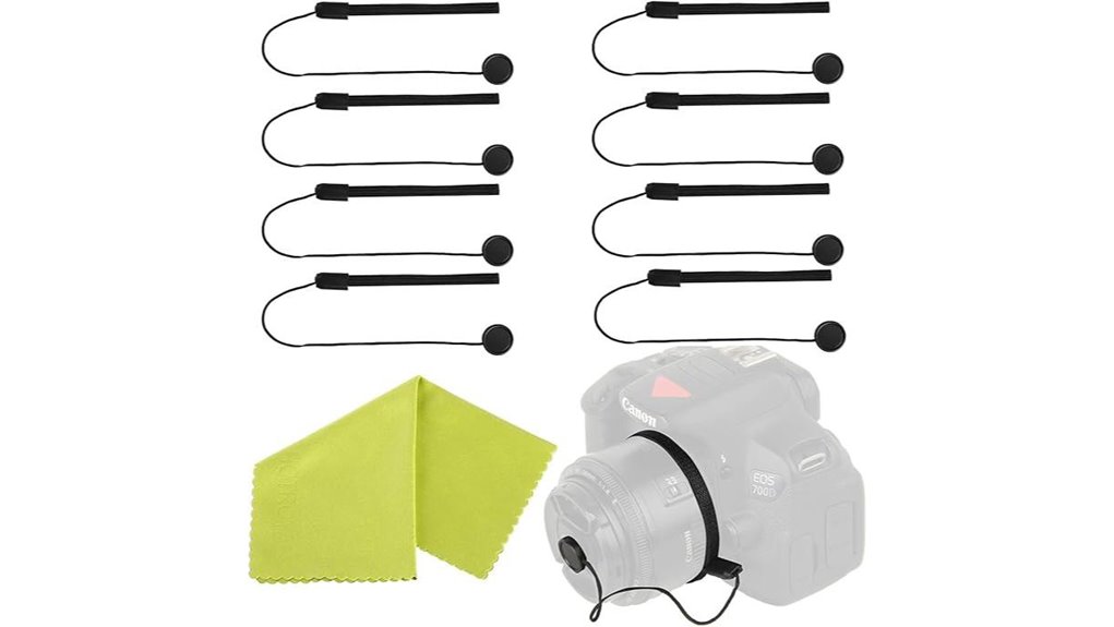 Top‑Rated Lens Cap Holders for Travel 2 lens caps microfiber bundle