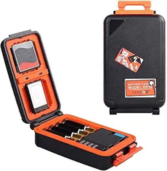 lensgo battery card case