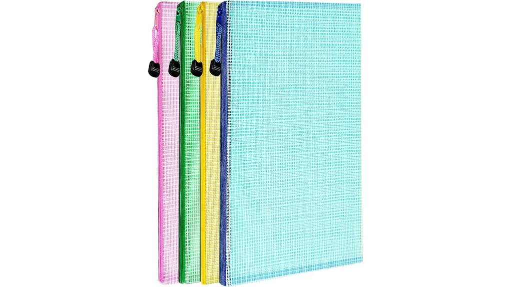 Best Travel Pouches for Tiny Treasures: Zip or Drawstring 10 leobro 4 pack mesh zippers