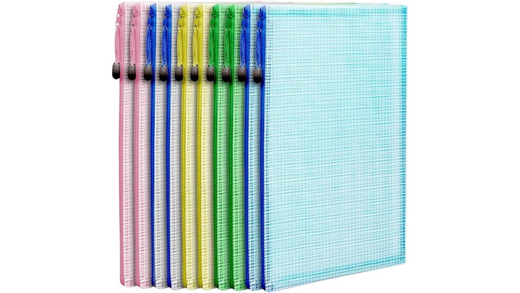 Best Zip Pouches for Travel Receipts and Tickets (Easy Sort) 5 leobro ten zipper pouches
