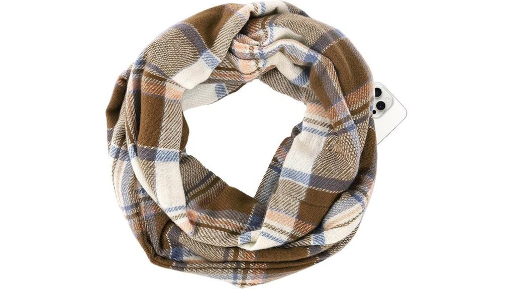 Top Travel Scarves with Hidden Pockets for Secure Carry 10 leopard zip travel scarf