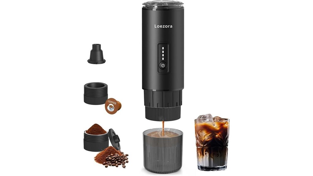 Portable Espresso Makers (Hand-Pump Style) Keep Coffee-Ready 13 leozora 20bar usb c espresso
