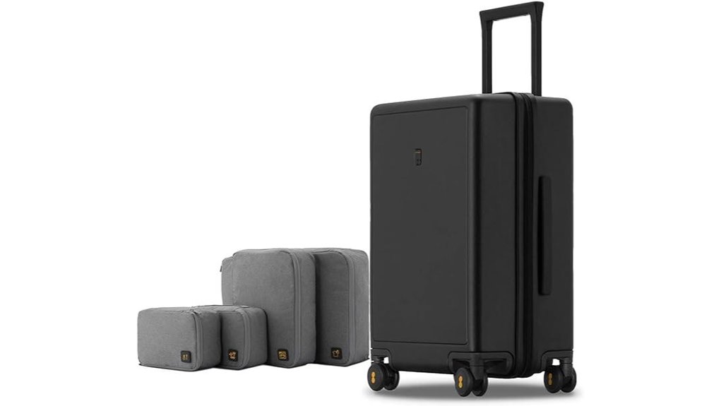 Checked Luggage with Strong Corner Bumpers for Max Protection 9 level8 elegance 24 inch luggage