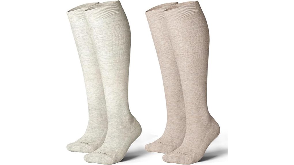 Comfort Compression Compression Socks for Flights to Stay Fresh 5 levsox thick cotton 20 30mmhg