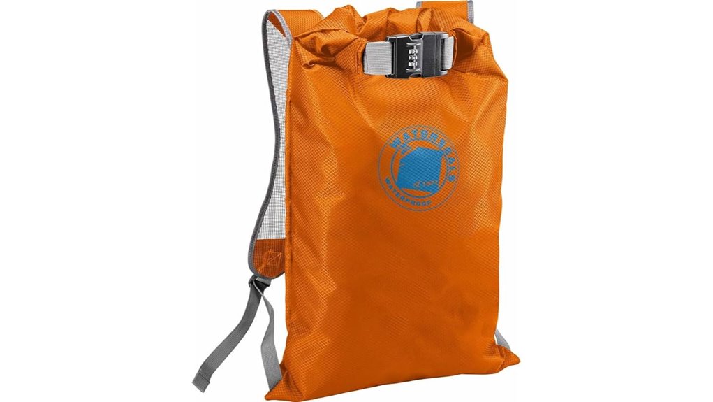 lewis clark locking backpack