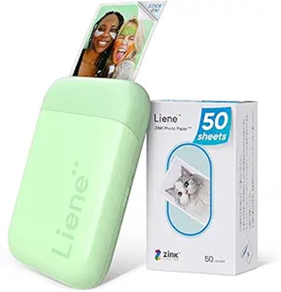 Portable Photo Printers With Bluetooth Worth Bringing Home 10 liene 2x3 bluetooth printer