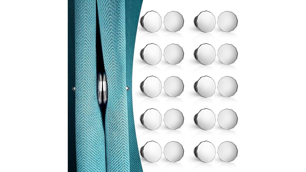 Best Curtain Clips for Hotel Rooms That Block Light Gaps 5 light blocking curtain magnets pair