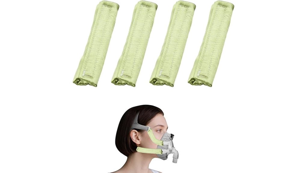Best Sleep Mask Straps That Won’t Tangle Hair 8 light green mask covers