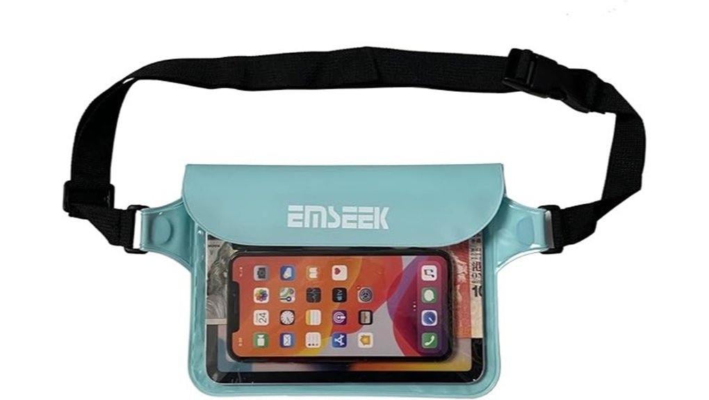 Waterproof Money Pouches You Need for Beach Days 13 light green waterproof fanny