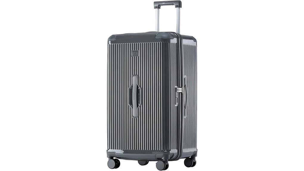 lightgo expandable tsa quiet wheels