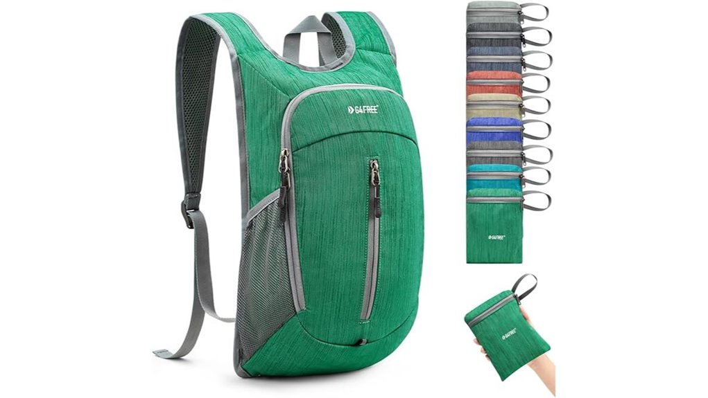 lightweight 10l packable daypack