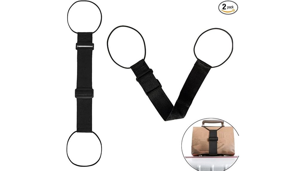 lightweight 2 pack bungee straps
