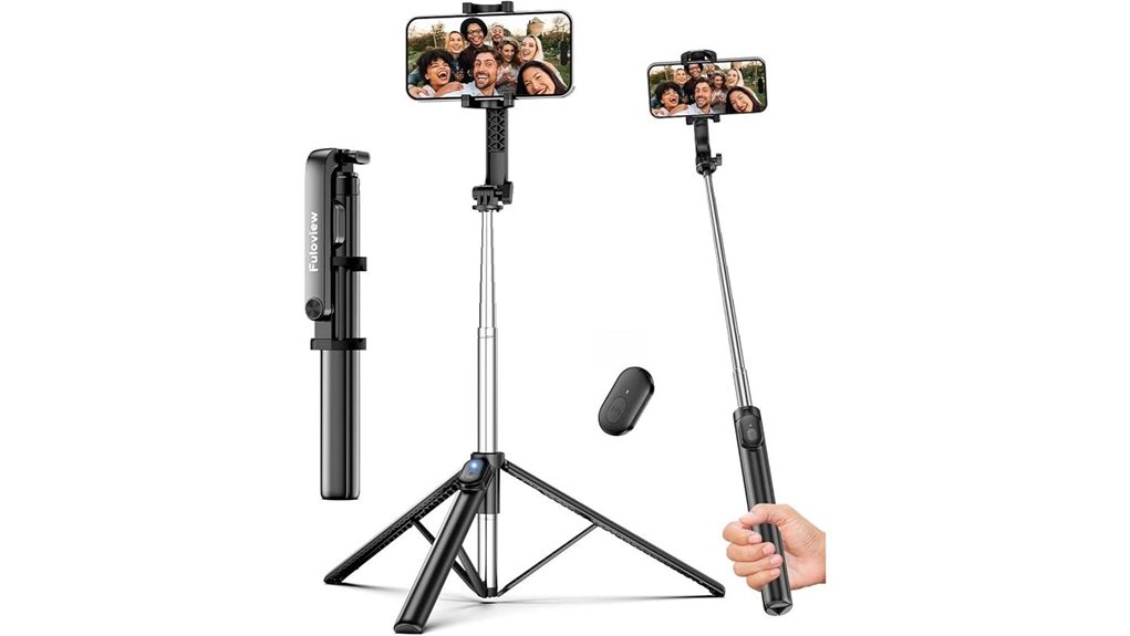 Best Pocket Selfie Sticks With Sturdy Hinges for Tripods 4 lightweight 67 inch wireless tripod