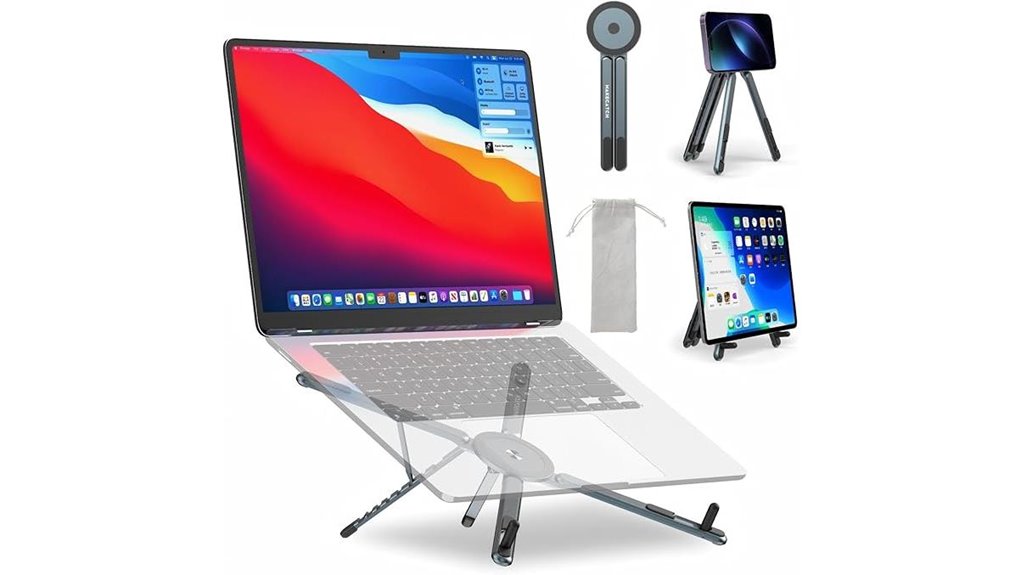 Best Foldable Laptop Stands Digital Nomads Love 10 lightweight adjustable magsafe stand