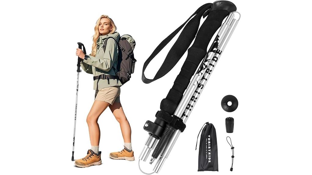 lightweight aluminum adjustable pole