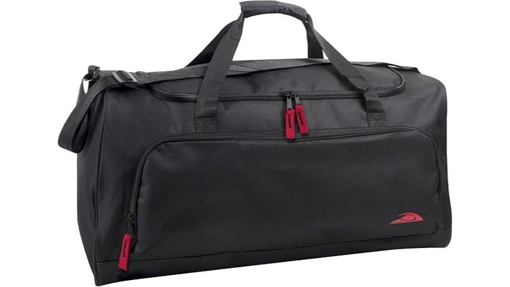 lightweight canvas travel duffle