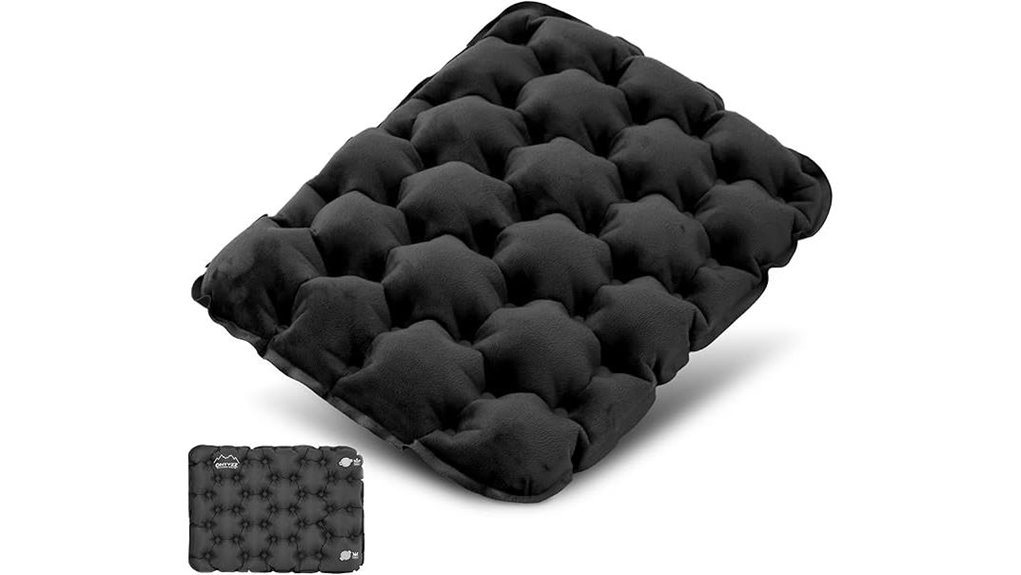 lightweight inflatable travel cushion