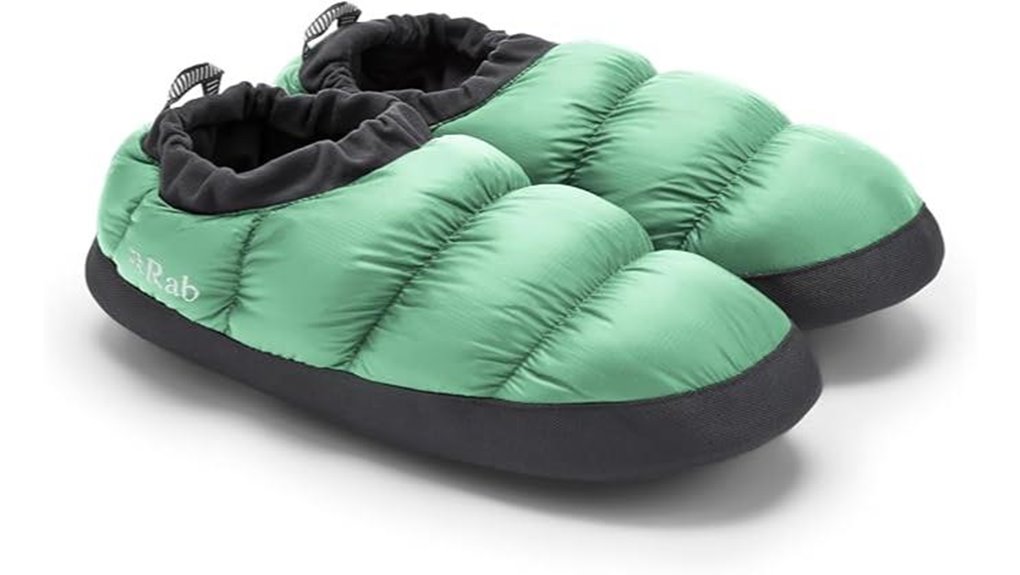 Down Booties (Hut Slippers): Cozy Comforts for Every Camper 2 lightweight insulated ski booties