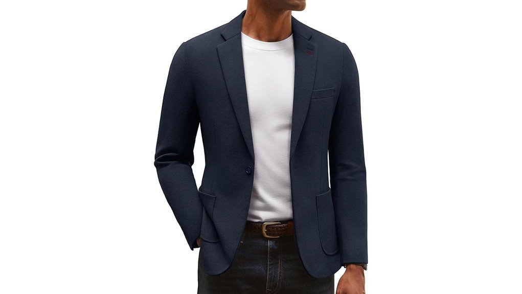 Travel Blazers (Wrinkle-Free & Unstructured) Keep You Sharp 11 lightweight knit blazer pjpauljones