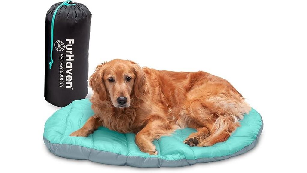 lightweight large dog bed