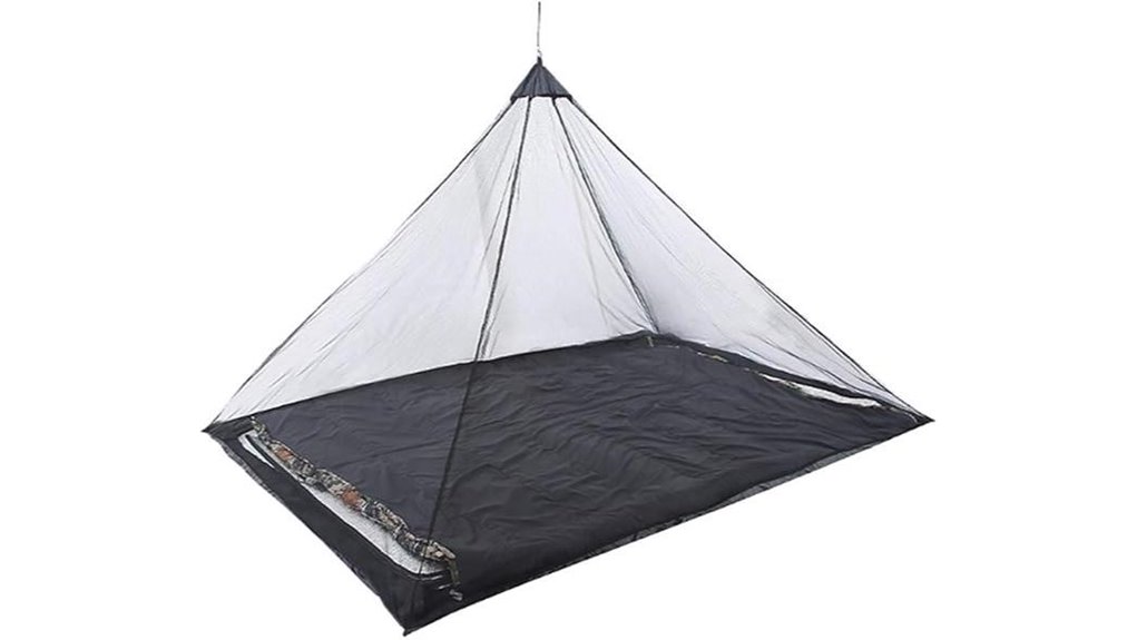 lightweight mosquito net outdoors