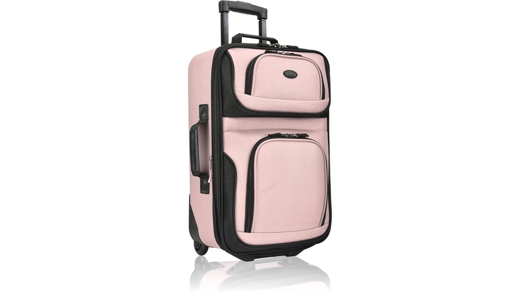 lightweight rio rollaway suitcase