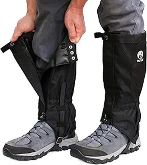 Top Gaiters for Travel Hiking That Keep Grit Out 13 lightweight waterproof adjustable gaiters
